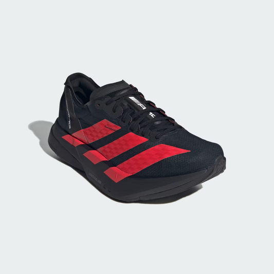 Adizero Adios Pro 4 Mercedes AMG Black Lucid Red
