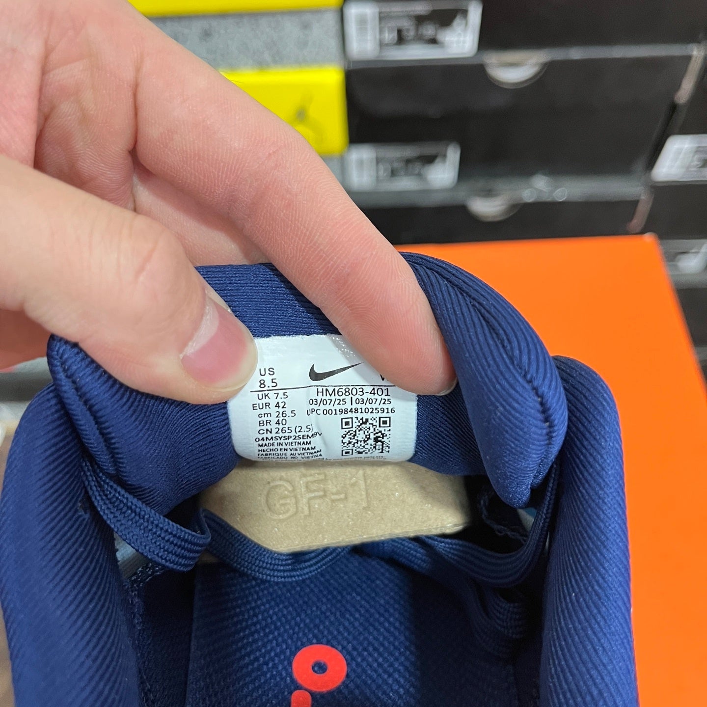 Air Zoom Vomero 18 Blue Void