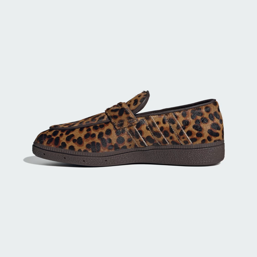 Spezial Handball Loafer Leopard Print Dark Brown