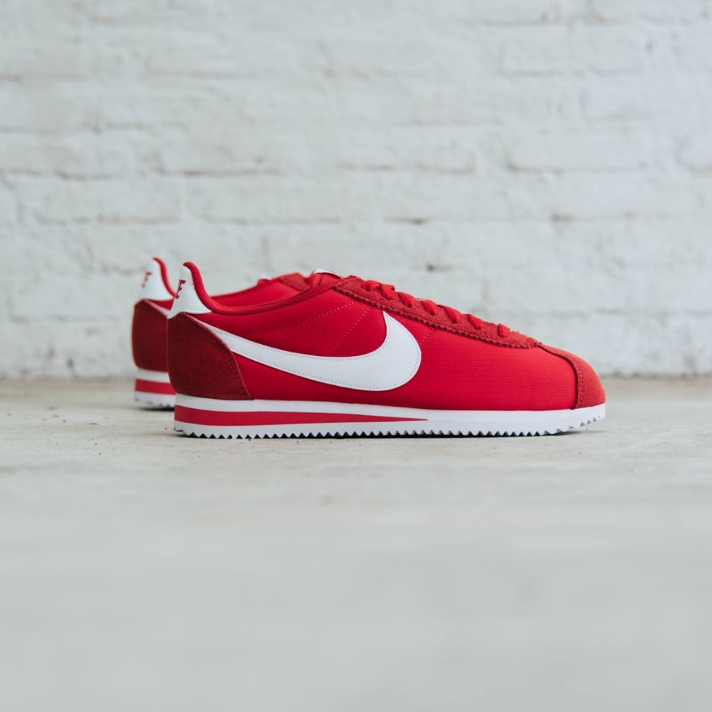 Cortez nylon red white pronta entrega