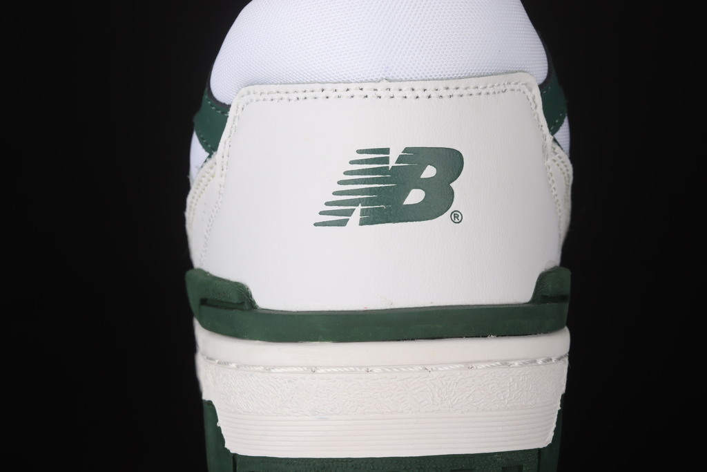 New balance 550 white and green