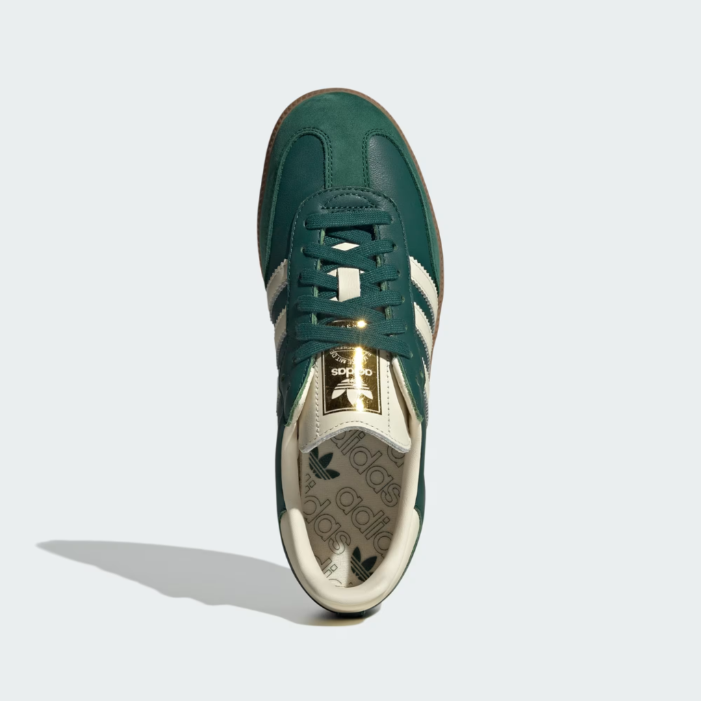 Samba collegiate green cream white