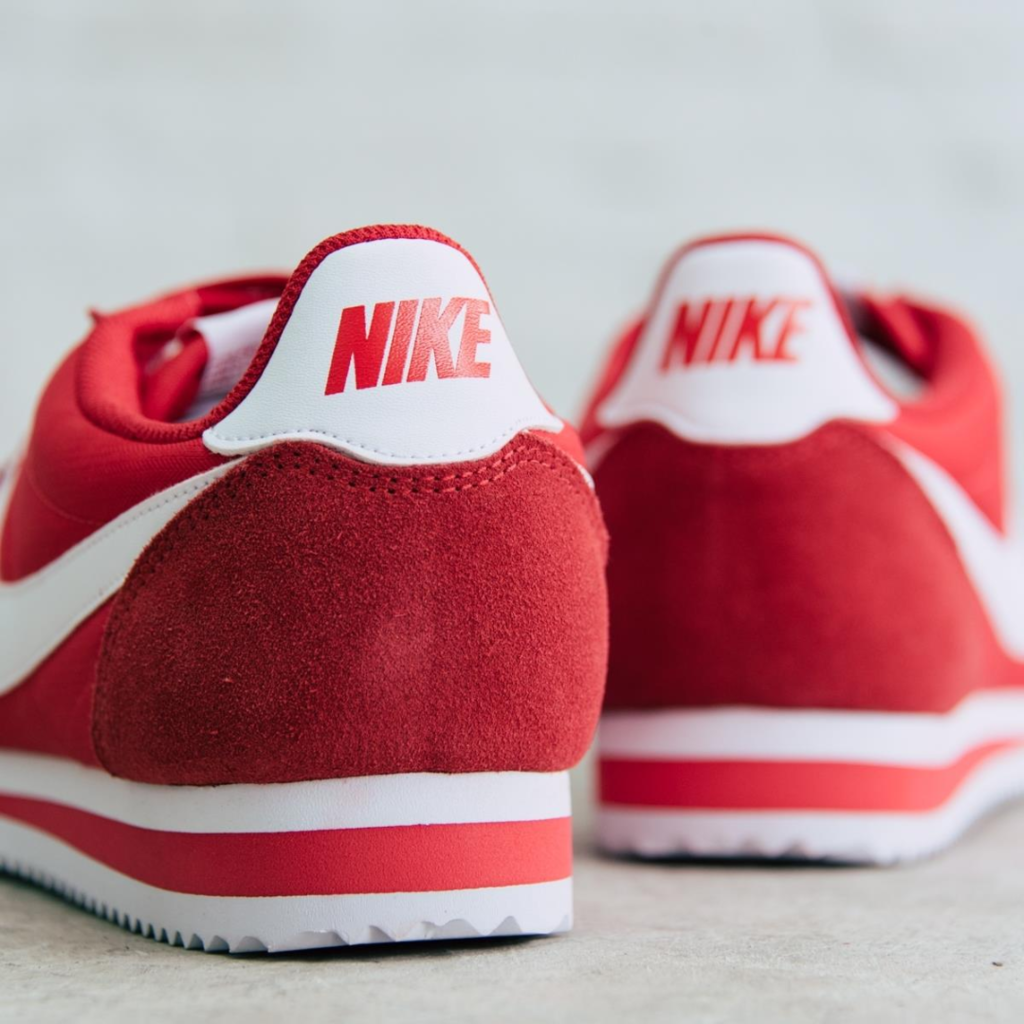 Cortez nylon red white pronta entrega