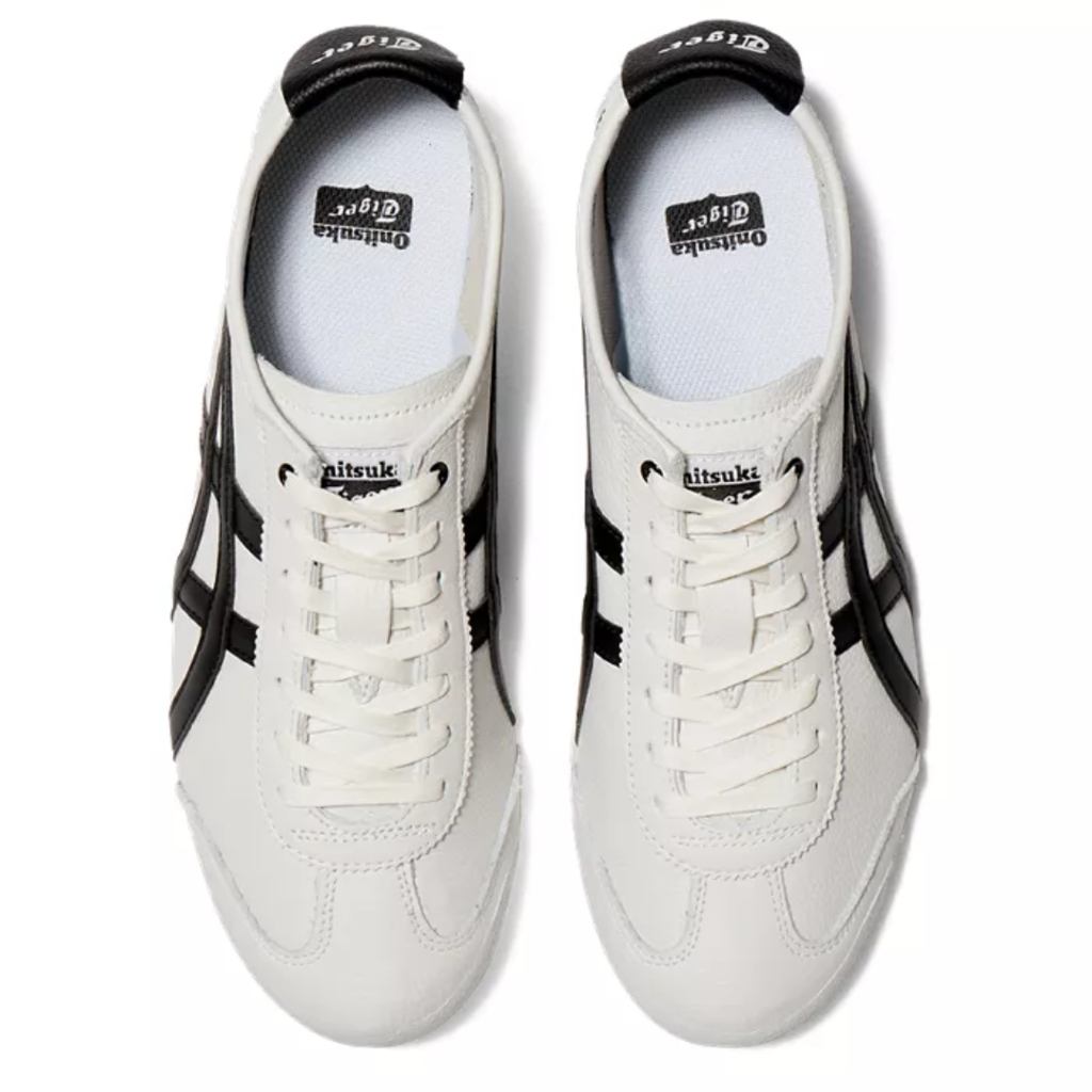Asics onitsuka tiger mexico 66 white black pronta entrega