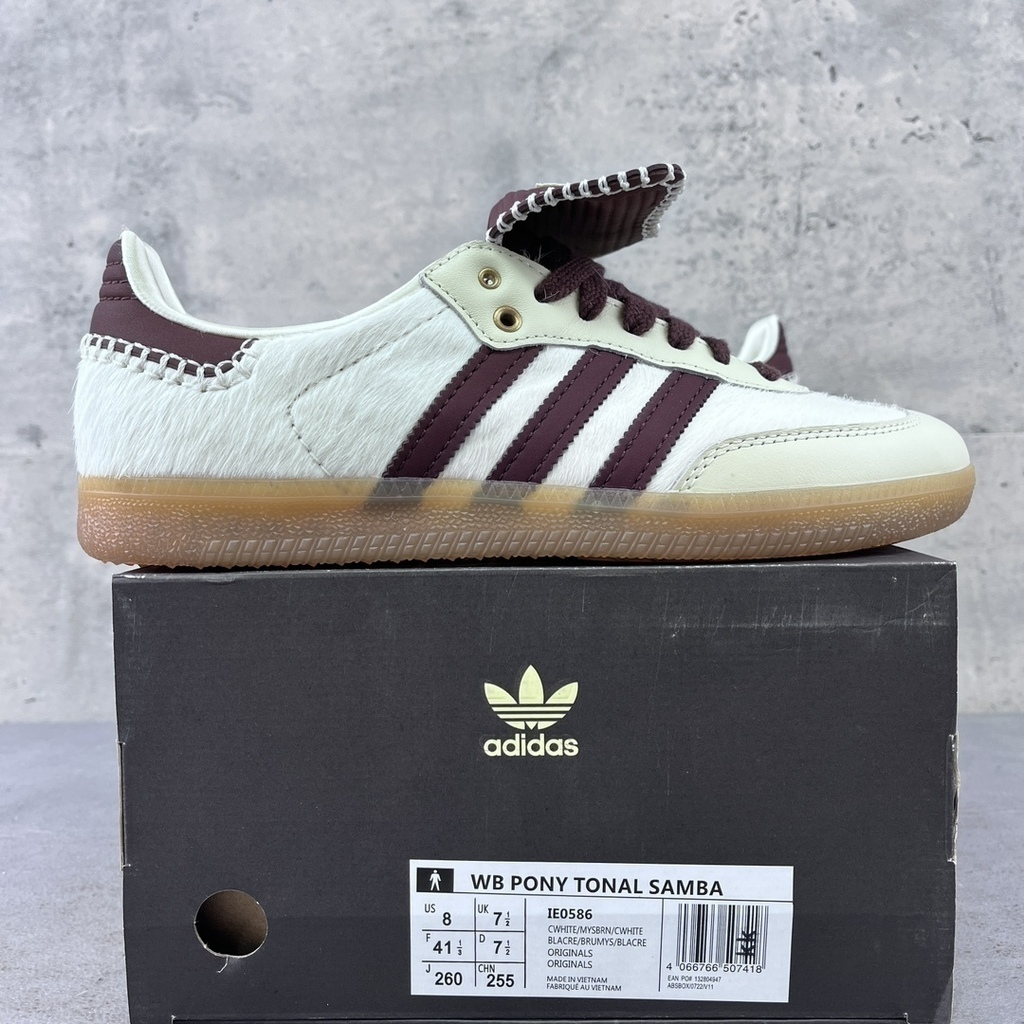 Samba wales bonner pony tonal cream white