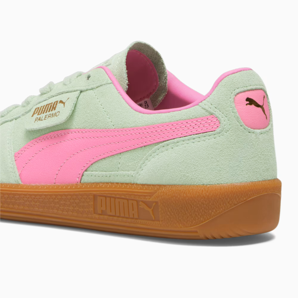 Puma palermo lth clear green pink pronta entrega