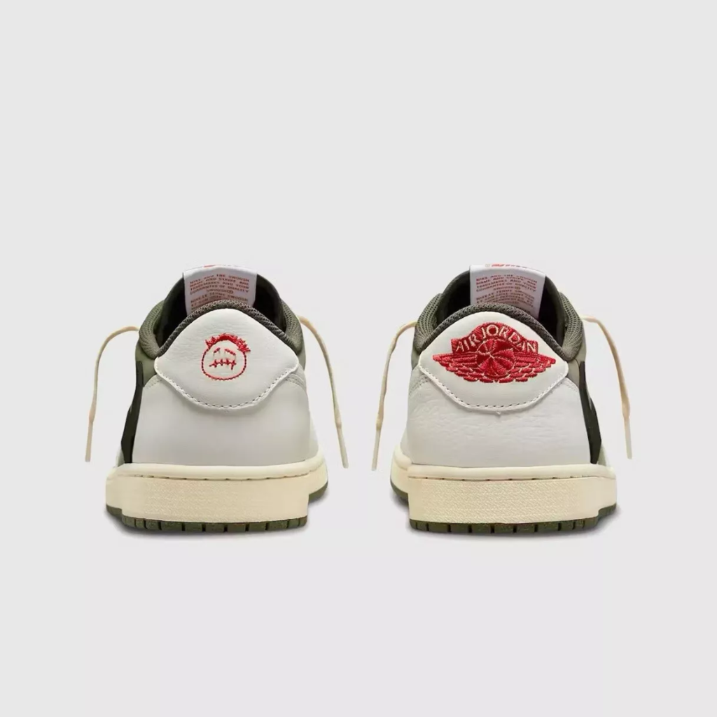 Air jordan 1 low travis scott medium olive