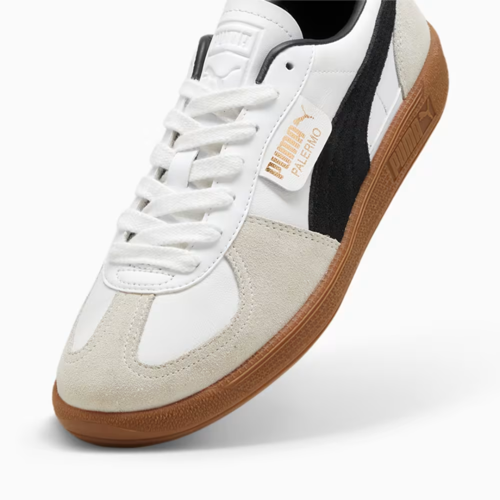 Puma palermo lth white vapor grey