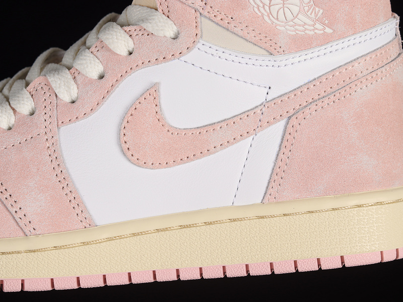 Air jordan 1 high washed pink