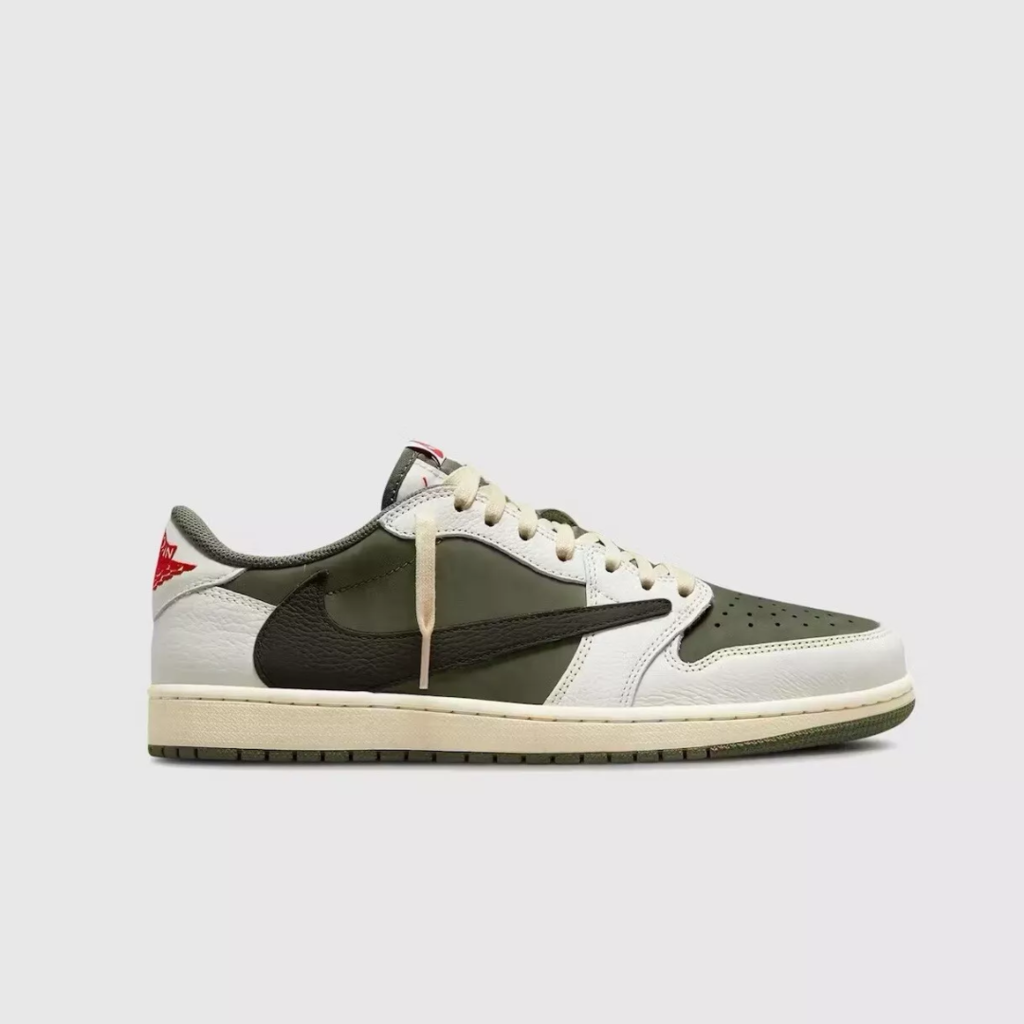 【26cm 】Travis scott medium olive Air jordan 1 low travis scott medium olive pronta entrega – Accio