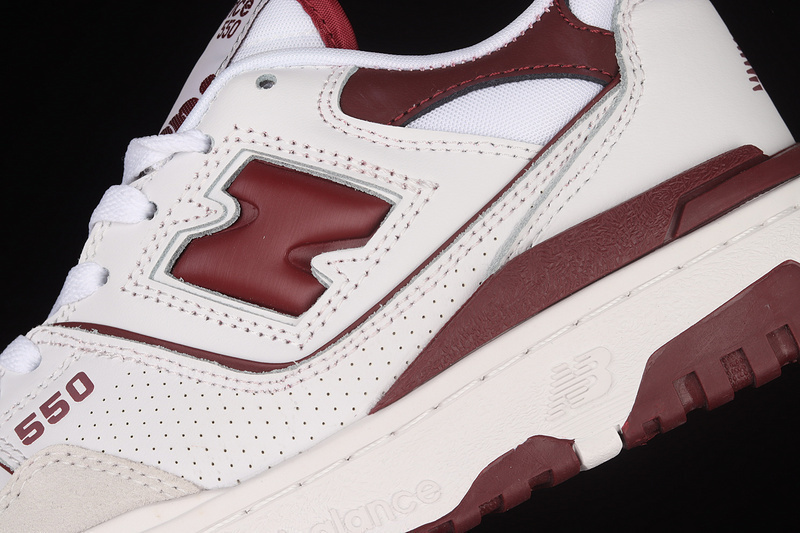 New balance 550 burgundy