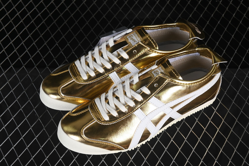 Asics onitsuka tiger mexico 66 gold white