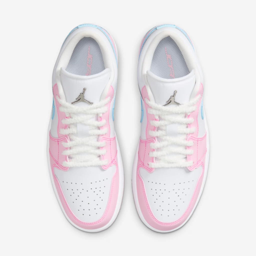 Air jordan 1 low paw print