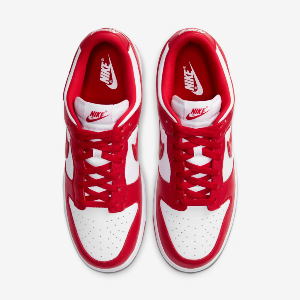 Dunk low university red
