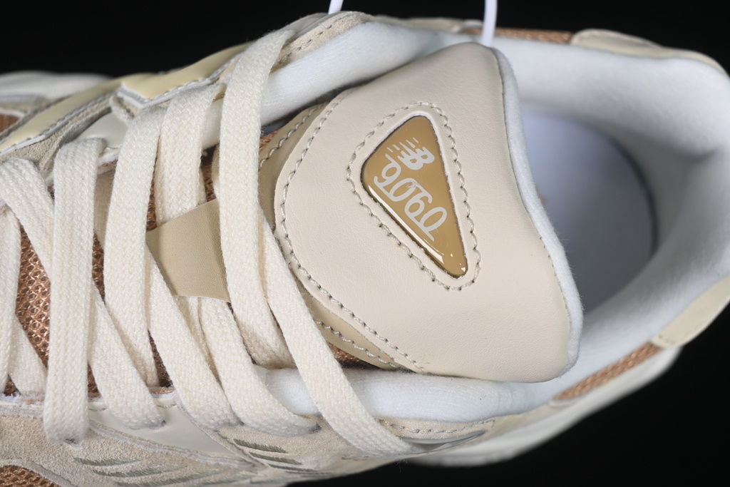 New balance 9060 brown ivory white