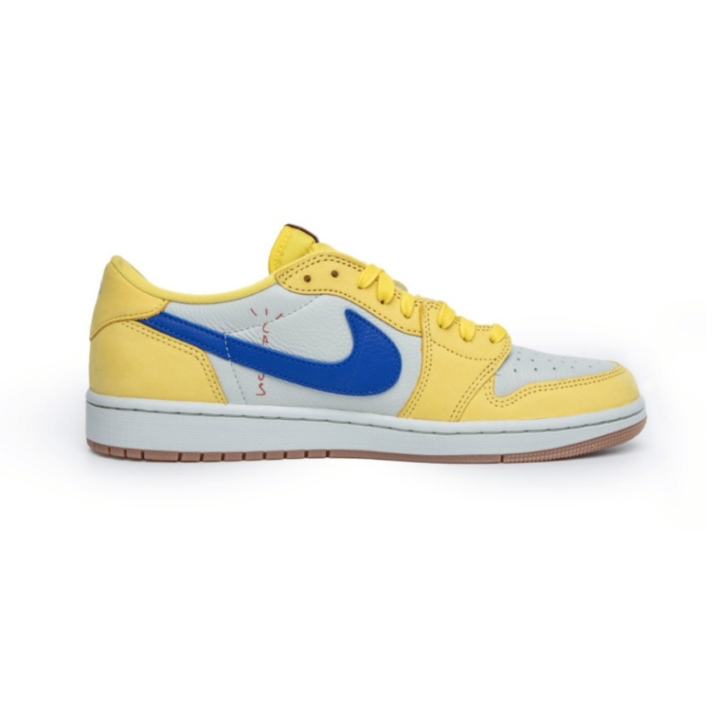 Air jordan 1 low canary travis scott