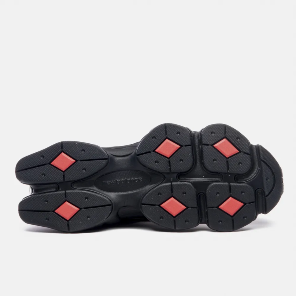 New balance 9060 black red gradient