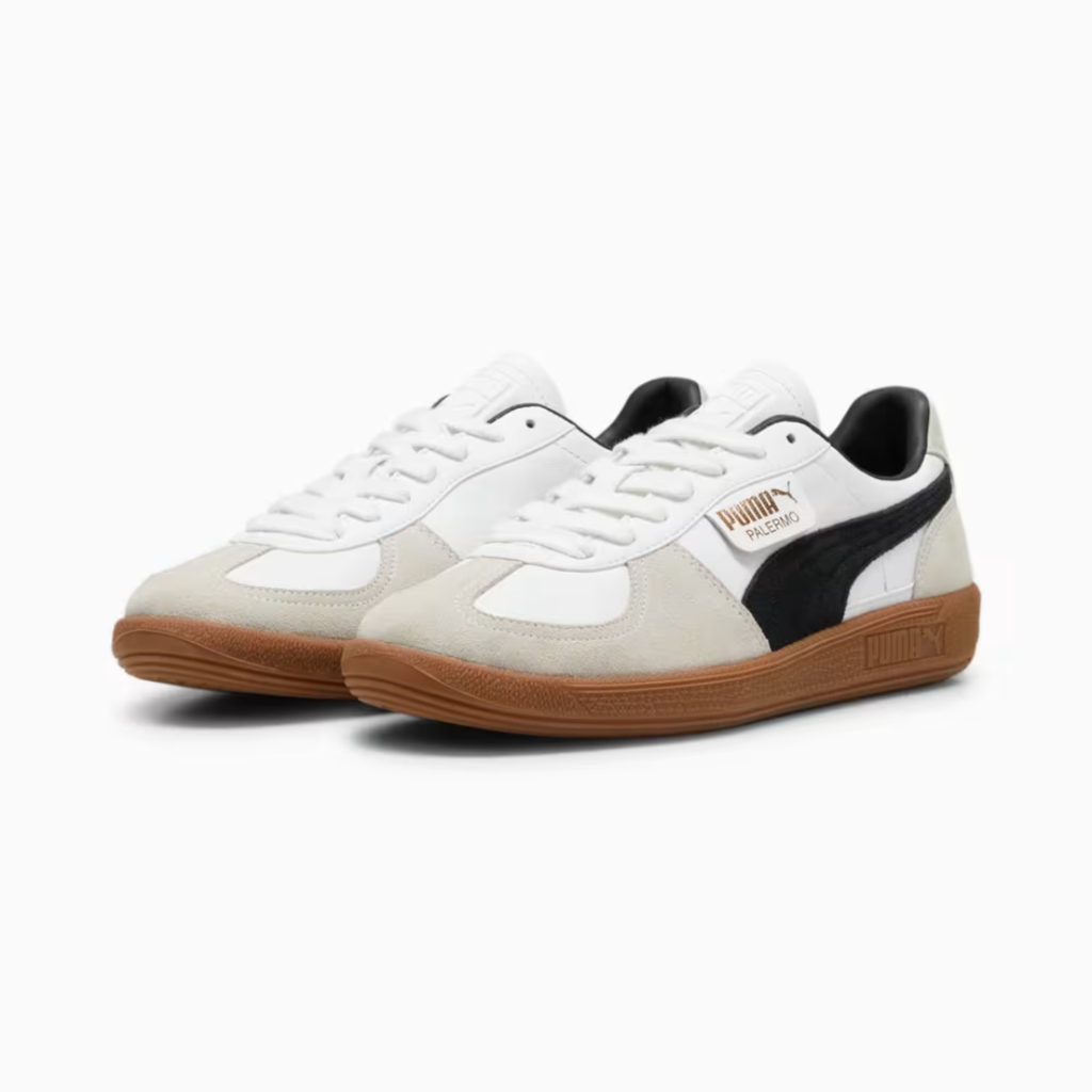 Puma palermo lth white vapor grey