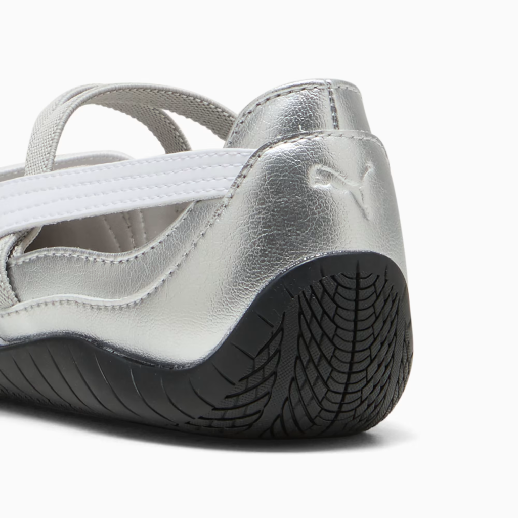 Puma speedcat ballet sd silver leather