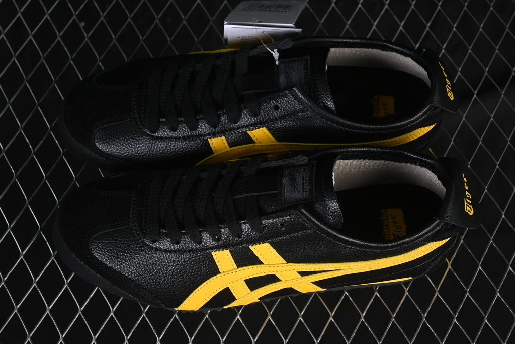 Asics onitsuka tiger mexico 66 black yellow