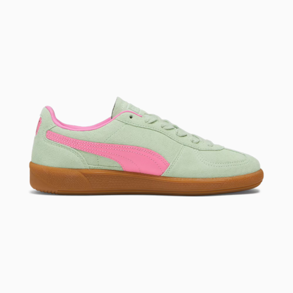 Puma palermo lth clear green pink pronta entrega