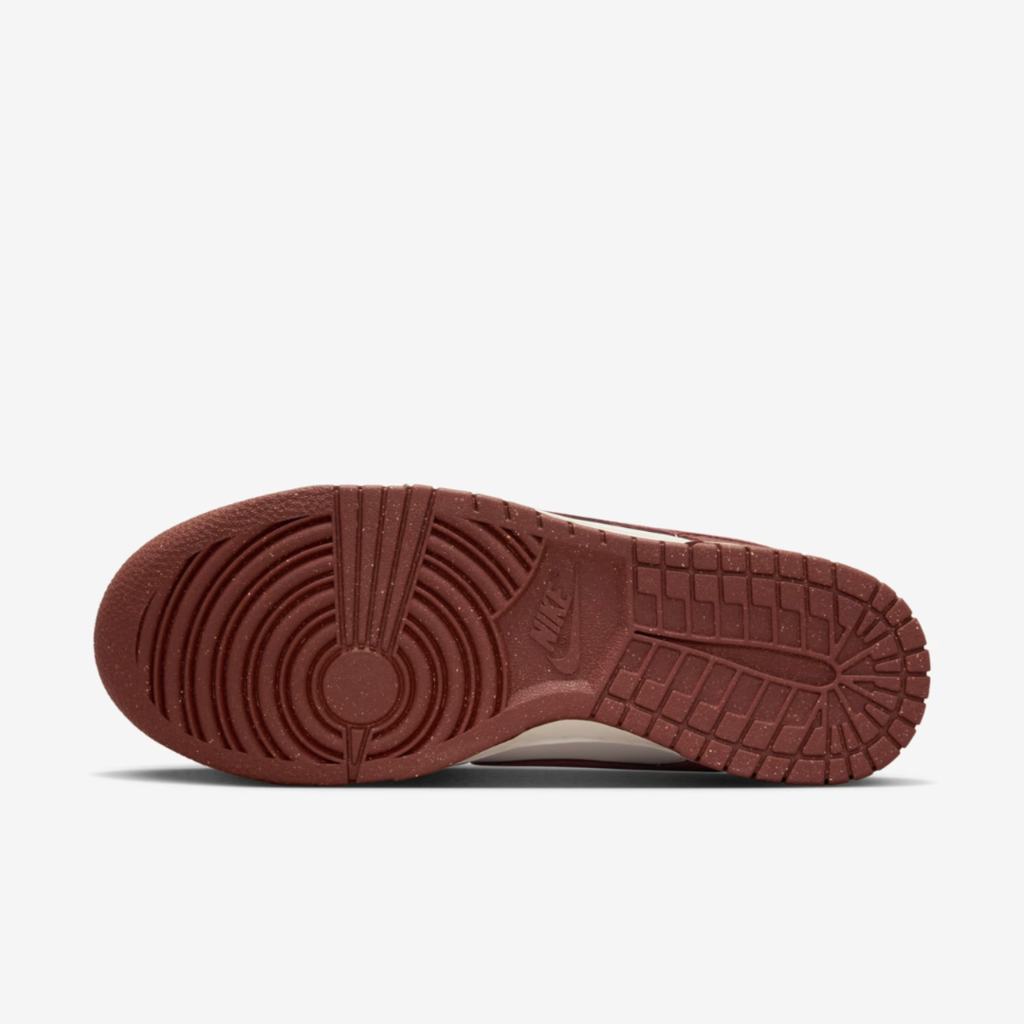 Dunk low next nature red sepia