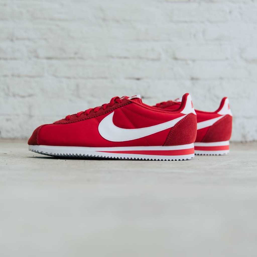 Cortez nylon red white pronta entrega