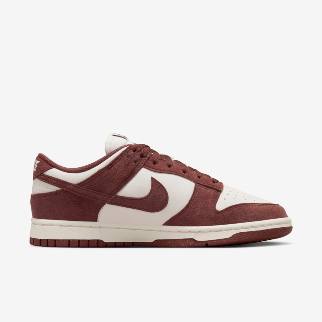 Dunk low next nature red sepia