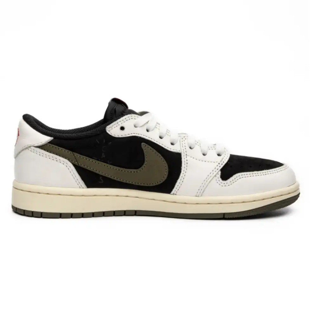 Air jordan 1 low travis scott olive