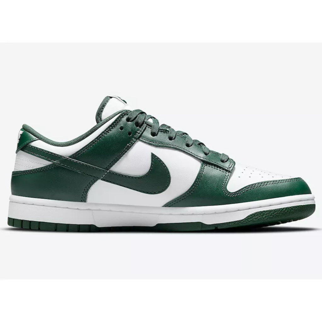 Dunk low varsity green