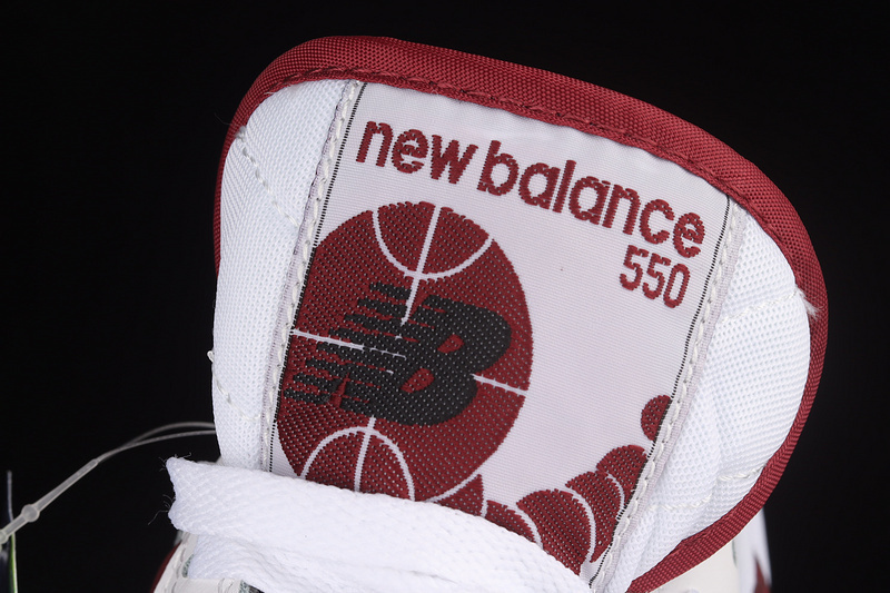 New balance 550 burgundy