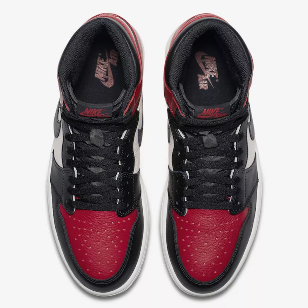Air jordan 1 retro high bred toe