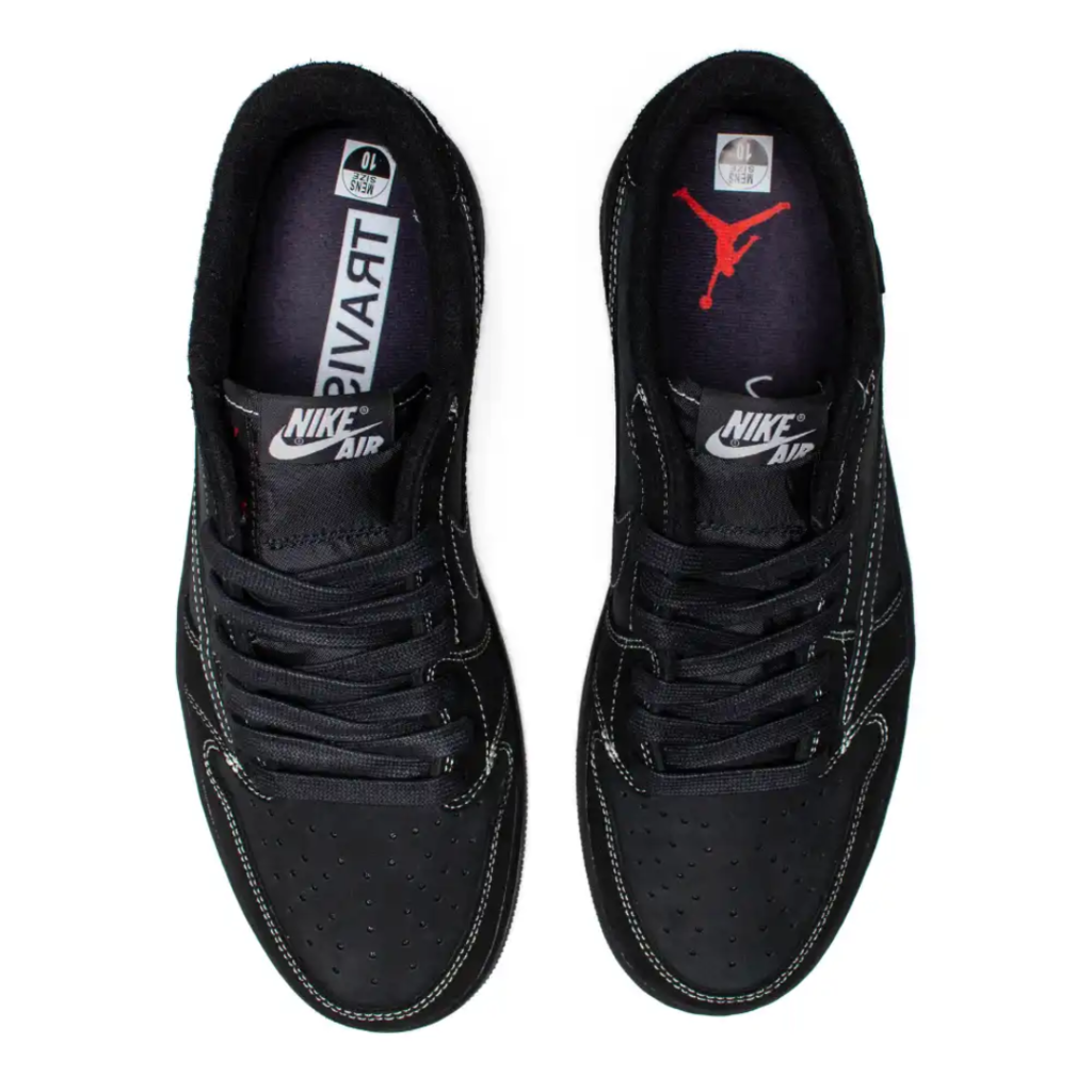 Air jordan 1 low black phantom x travis scott