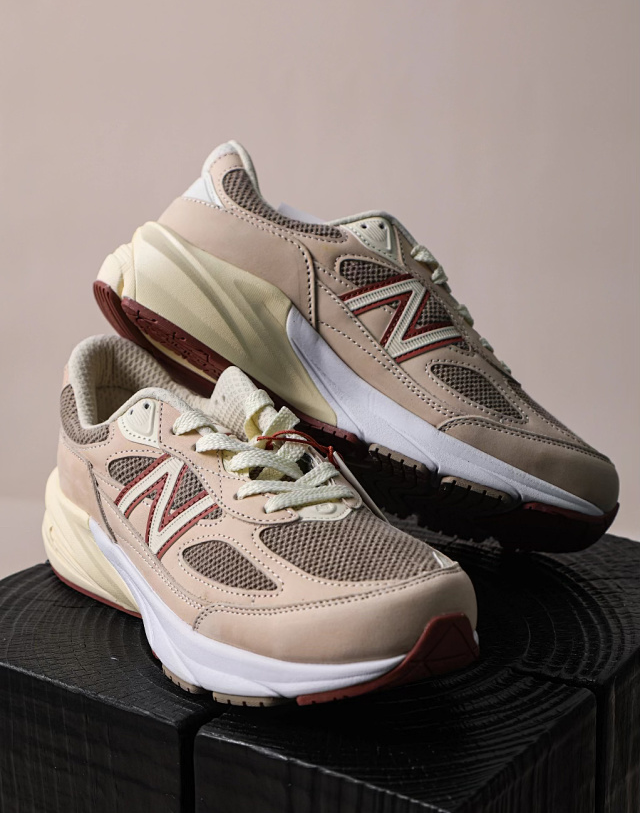 New balance 990v6 made in usa raw cashew x loro piana