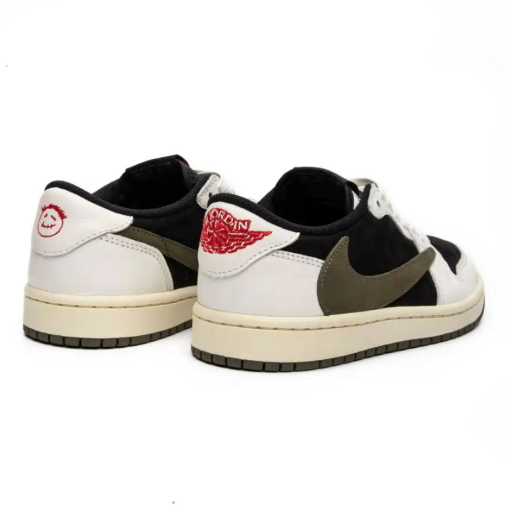 Air jordan 1 low travis scott olive