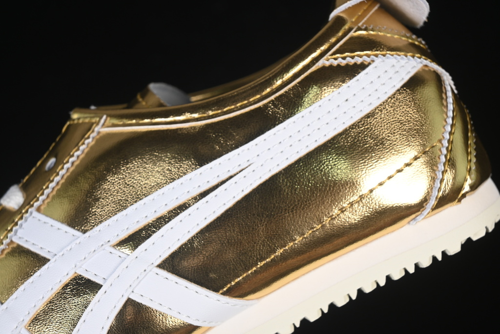 Asics onitsuka tiger mexico 66 gold white