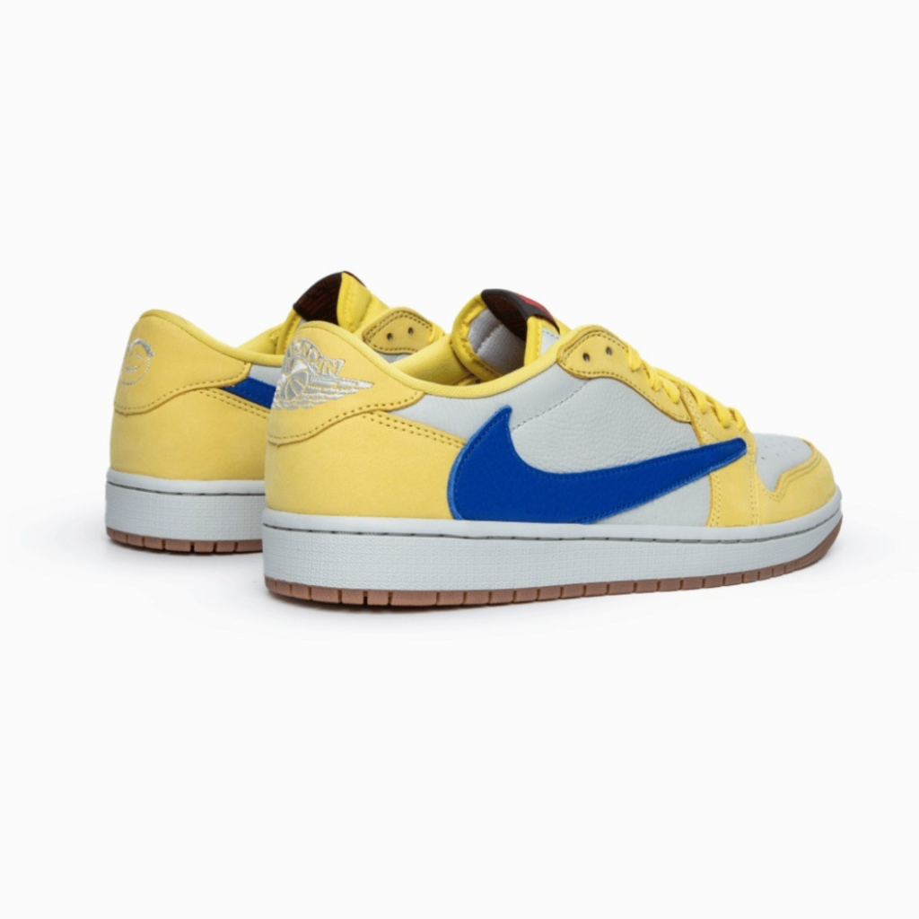 Air jordan 1 low canary travis scott