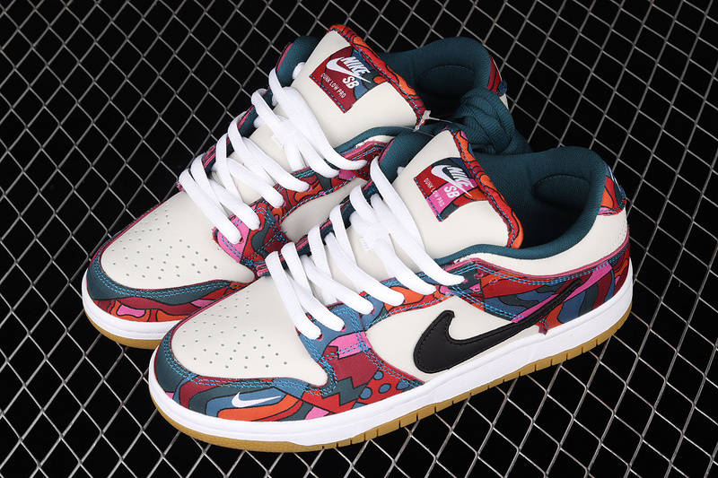 Dunk low sb pro abstract art x parra