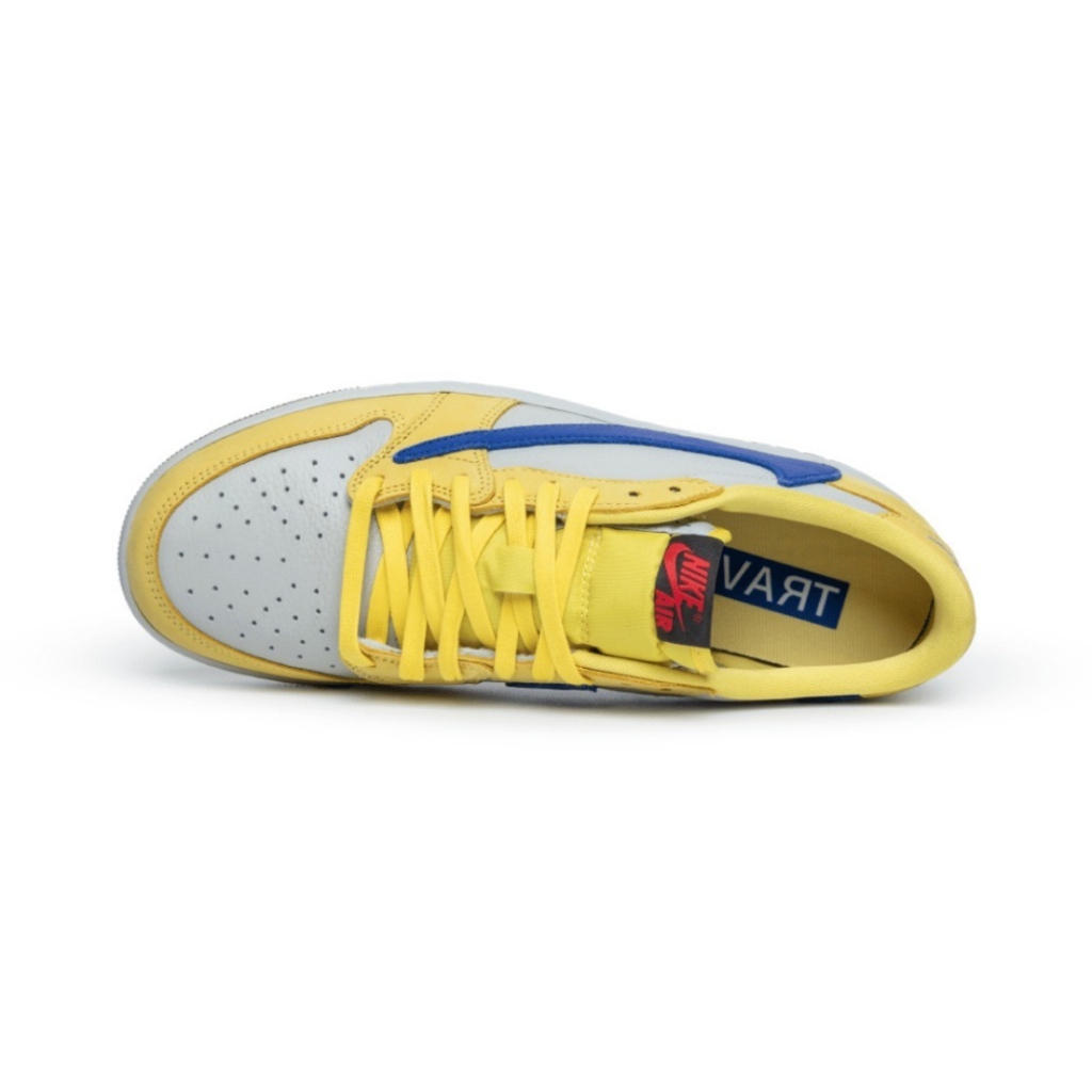 Air jordan 1 low canary travis scott