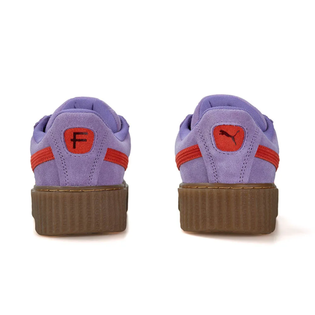 Puma creeper fenty purple red