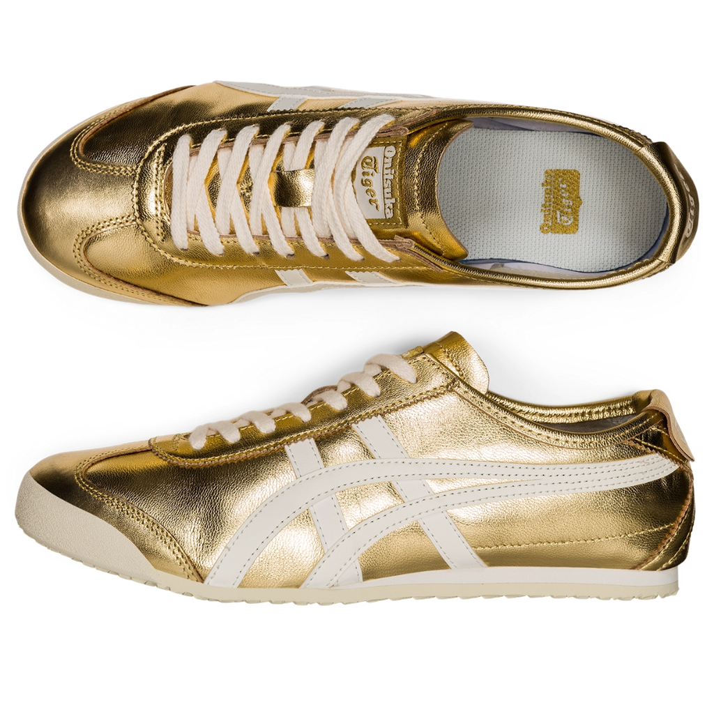 Asics onitsuka tiger mexico 66 gold white