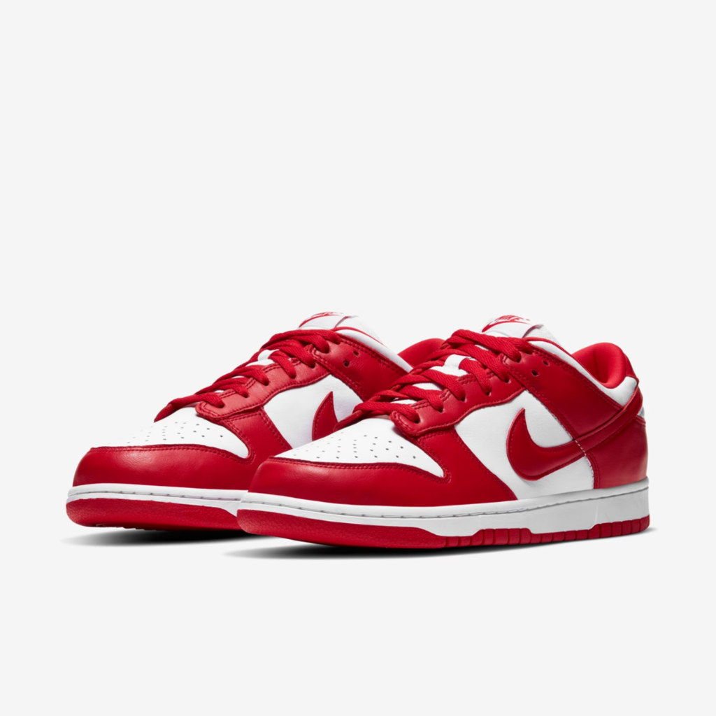 Dunk low university red