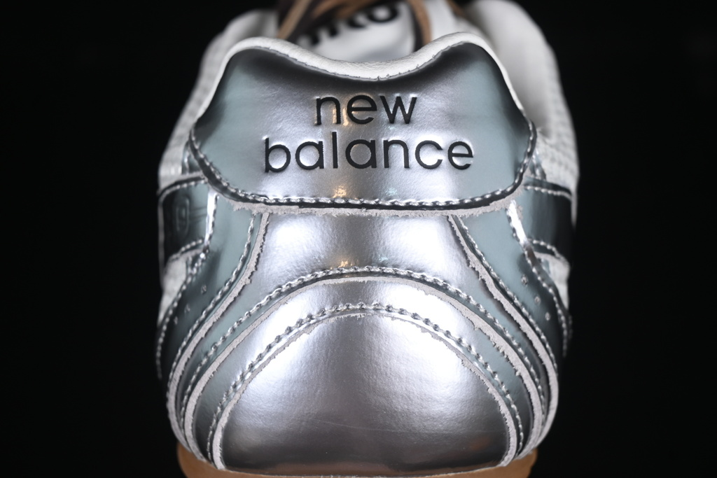 New balance 530 x miumiu metalic silver mesh