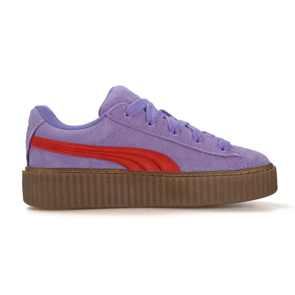 Puma creeper fenty purple red