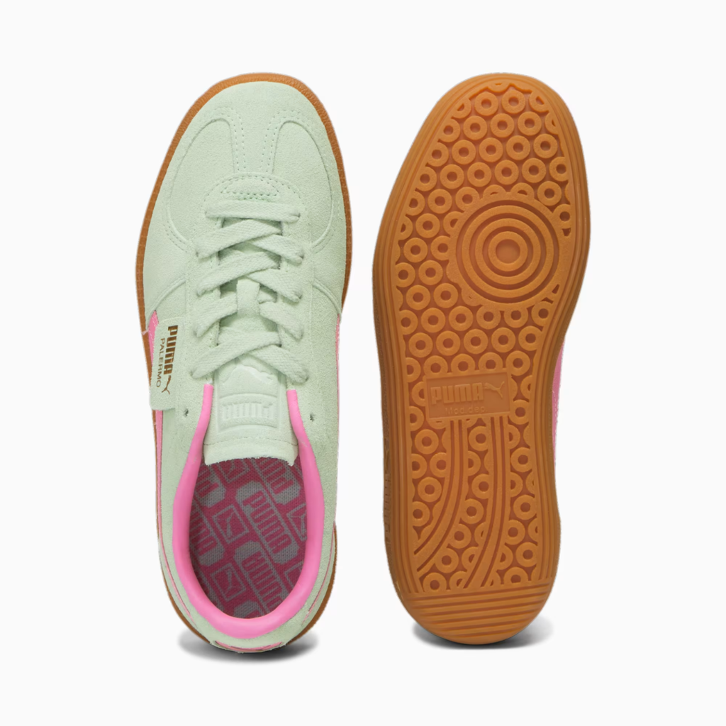 Puma palermo lth clear green pink pronta entrega