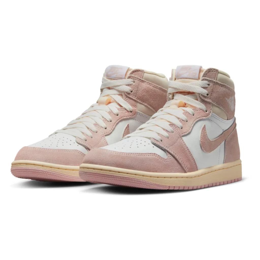Air jordan 1 high washed pink