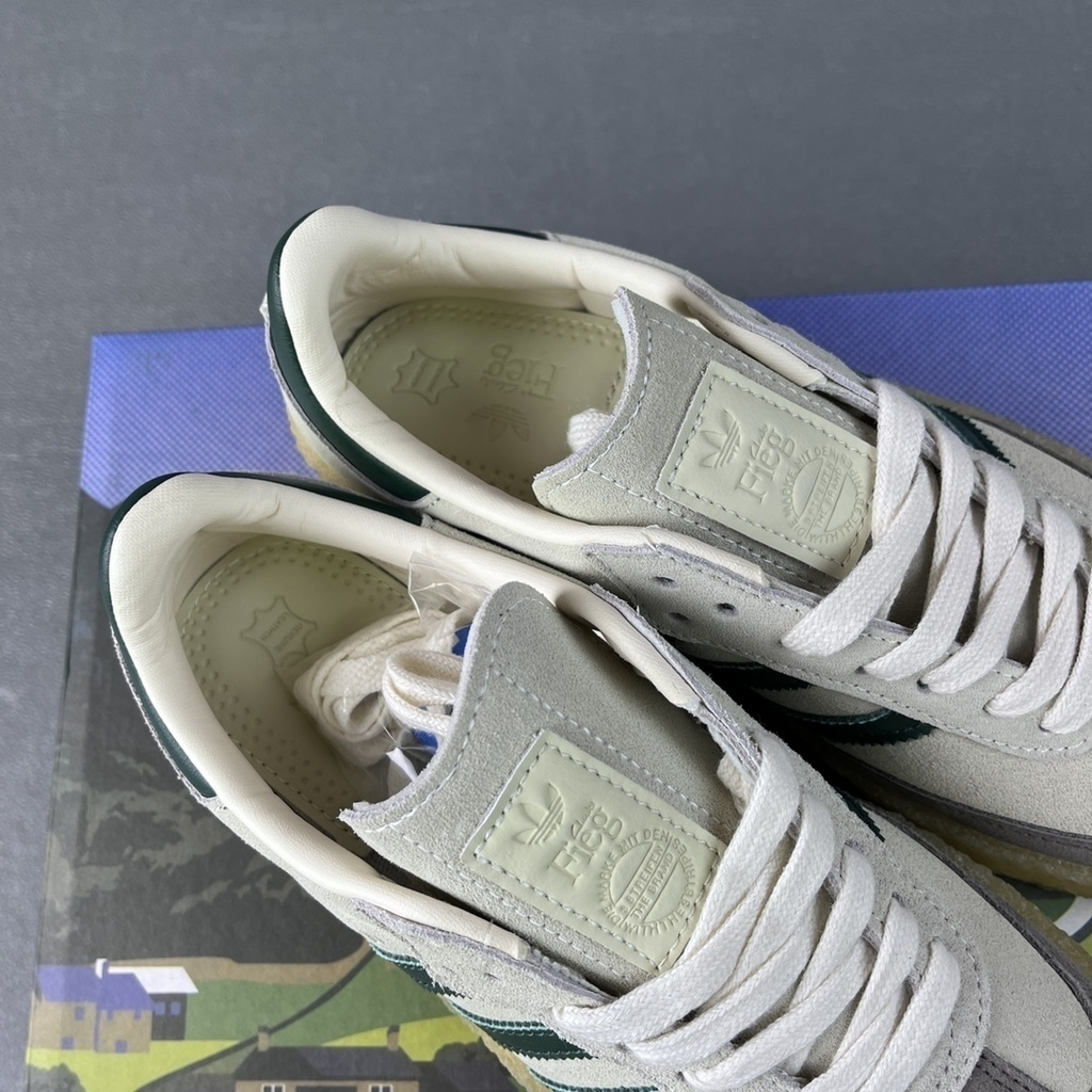 Samba kith clarks 8th street chalk white