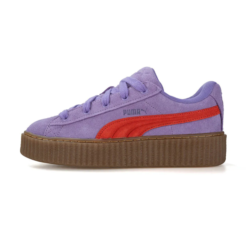 Puma creeper fenty purple red