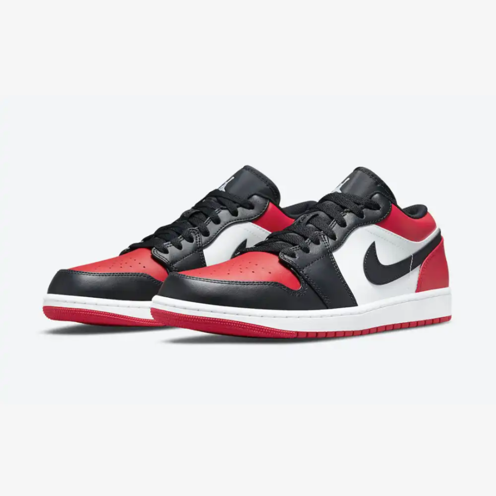 Air jordan 1 low bred toe