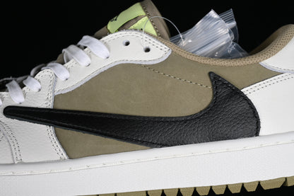 Air Jordan 1 Retro Low Golf Travis Scott Neutral Olive